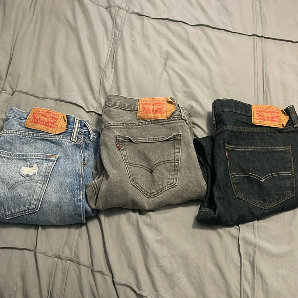 Mens Levi’s jeans bundle